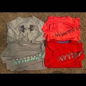 Youth long sleeve Magellan and Under Armour